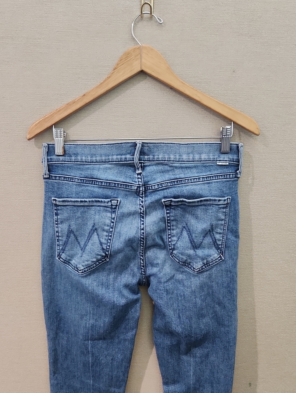 Mother The Midrise Dazzler Ankle Jeans in We The Animals Size 31 - Picture 6 of 16